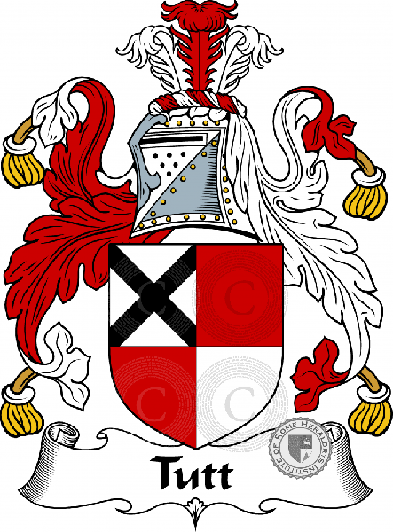 Coat of arms of family Tutt