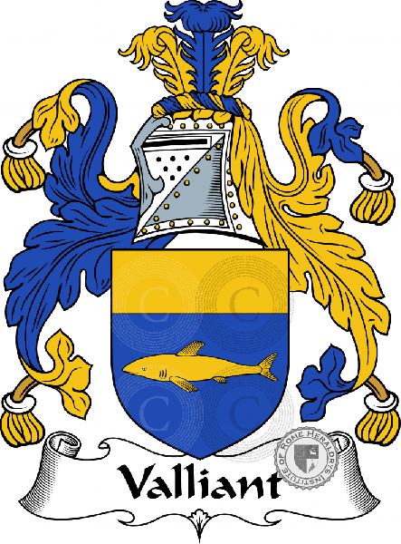 Wappen der Familie Valliant