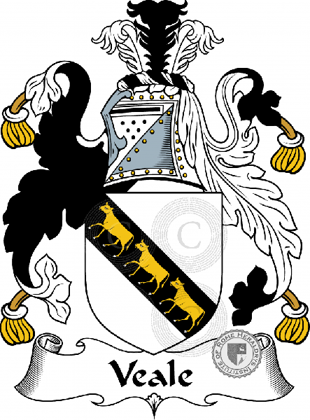 Coat of arms of family Veale