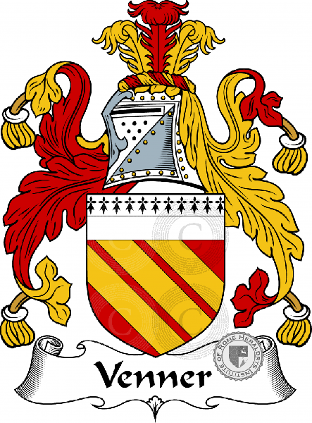 Coat of arms of family Venner