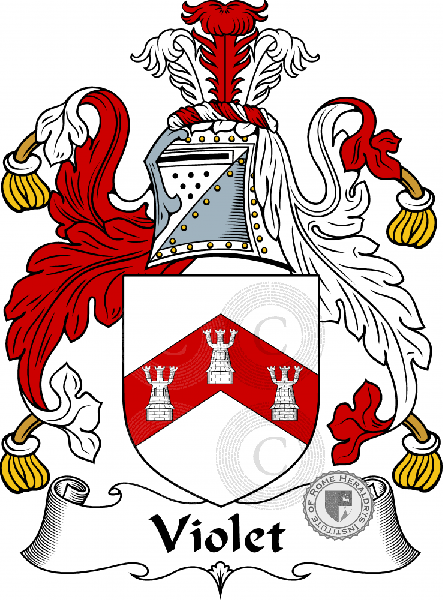 Coat of arms of family Violet