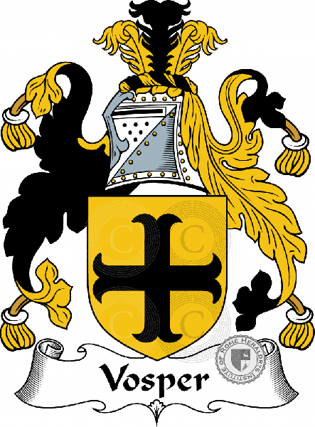 Coat of arms of family Vosper