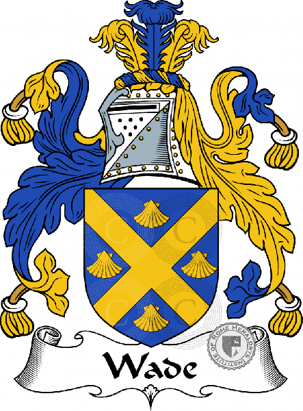Coat of arms of family Wade