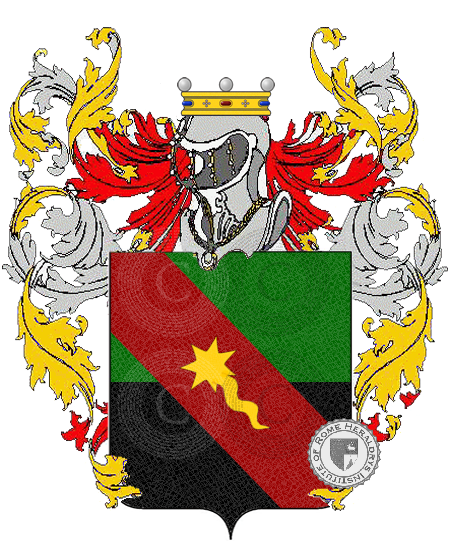 Coat of arms of family montereali    