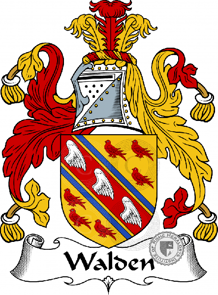 Coat of arms of family Walden