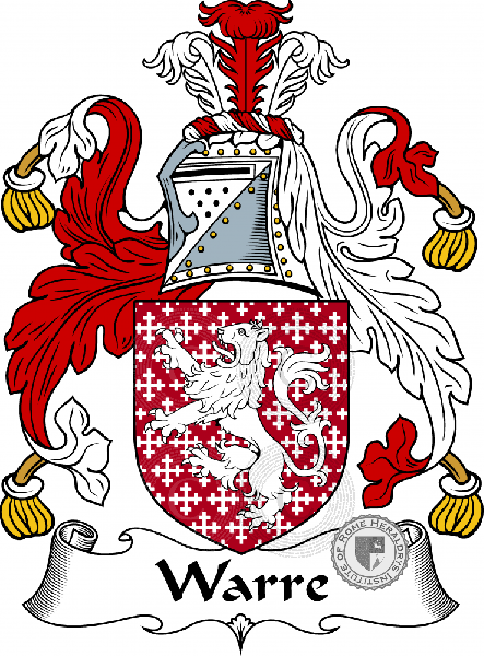Coat of arms of family Warre