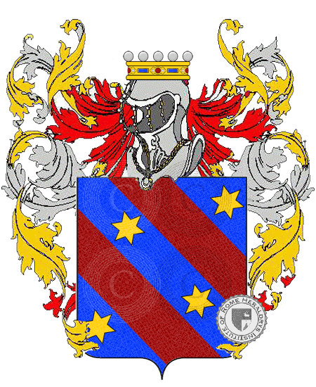 Coat of arms of family da ponte    