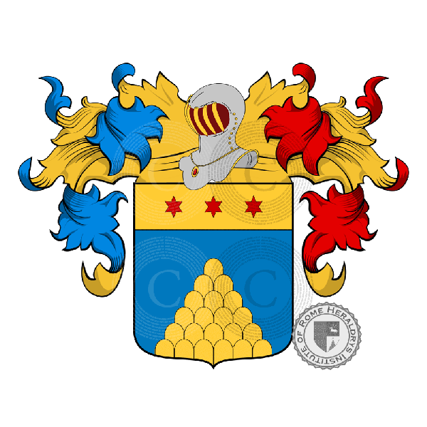 Coat of arms of family Chiroli