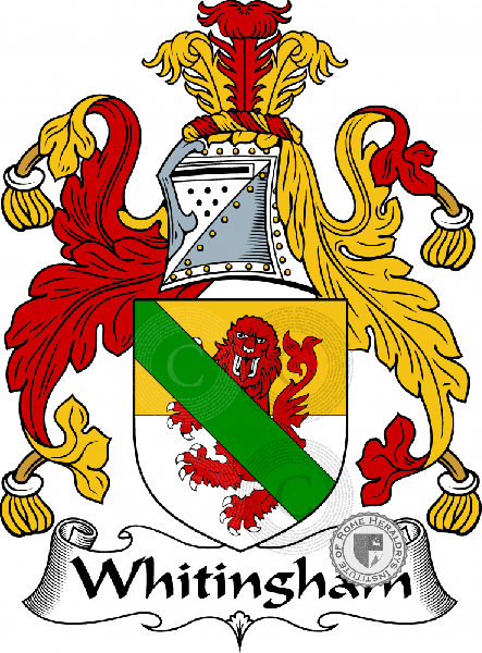 Wappen der Familie Whitingham