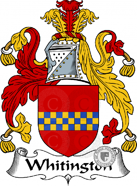 Coat of arms of family Whitington