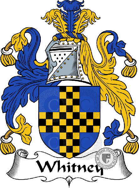 Coat of arms of family Whitney