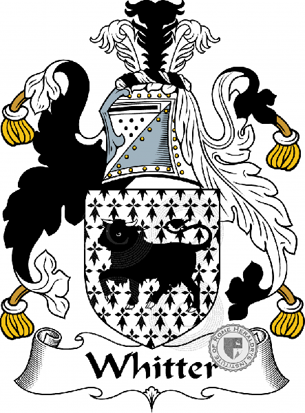 Coat of arms of family Whitter