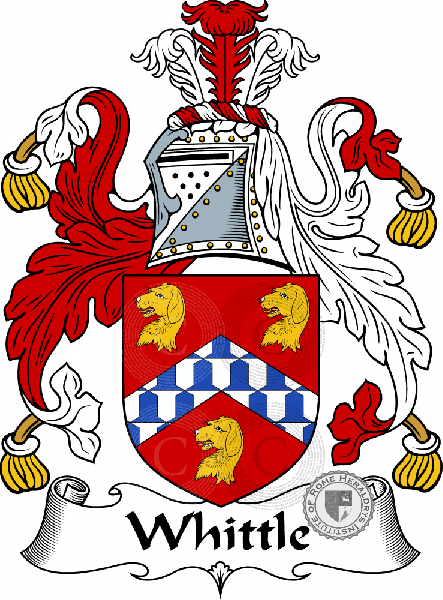 Coat of arms of family Whittle