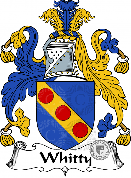 Coat of arms of family Whitty