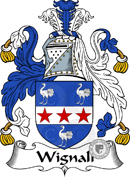 Wappen der Familie Wignall
