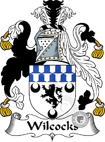 Coat of arms of family Wilcocks