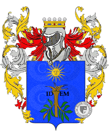 Coat of arms of family lauro    