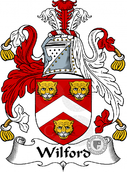 Coat of arms of family Wilford