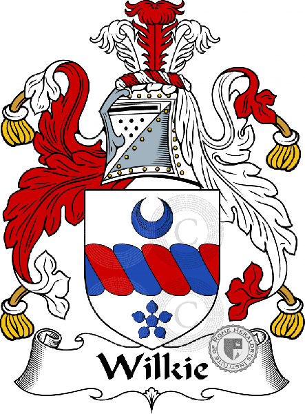 Coat of arms of family Wilkie