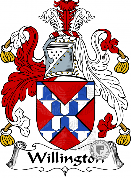 Coat of arms of family Willington