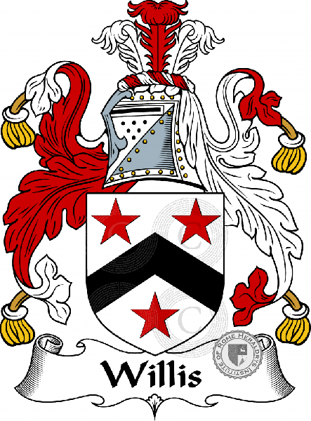 Coat of arms of family Willis