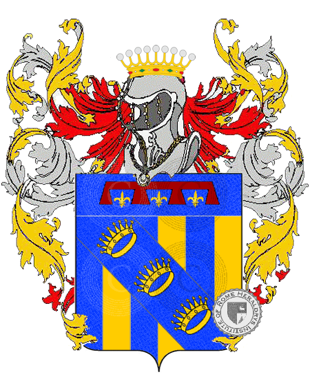 Wappen der Familie ercolani        