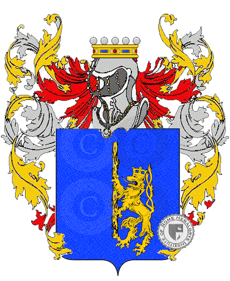 Coat of arms of family lombardi    