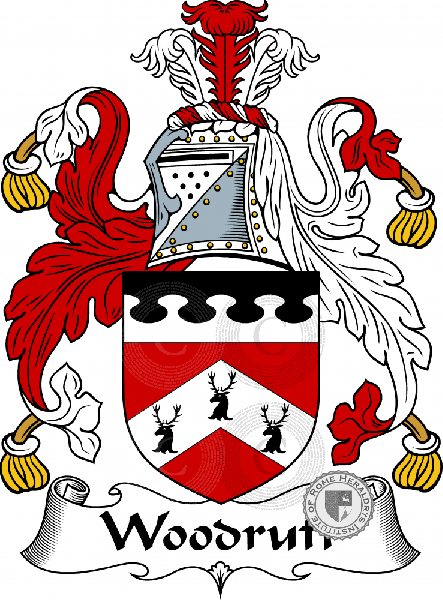 Wappen der Familie Woodroff