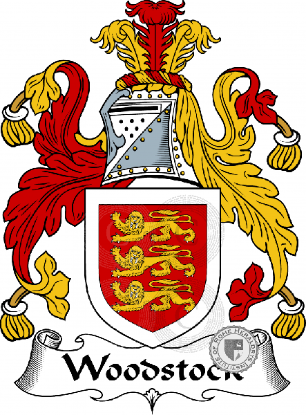 Coat of arms of family Woodstock