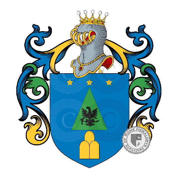 Escudo de la familia Martello
