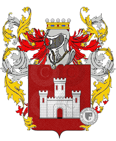 Coat of arms of family la placa    