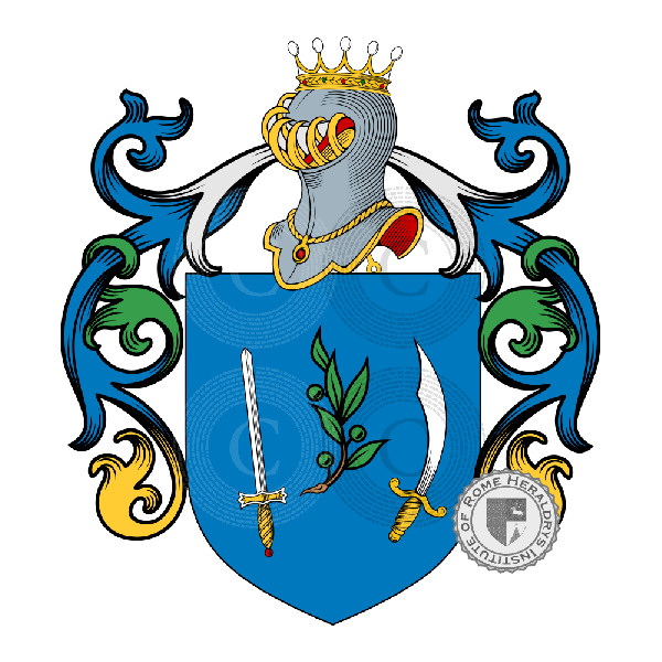 Wappen der Familie Baldasserroni