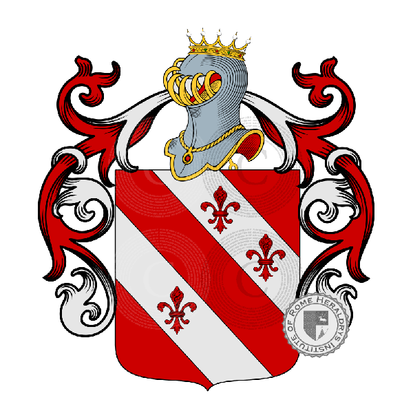 Coat of arms of family Marsella