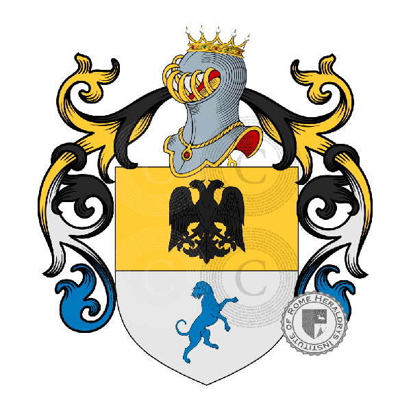 Coat of arms of family Melideo