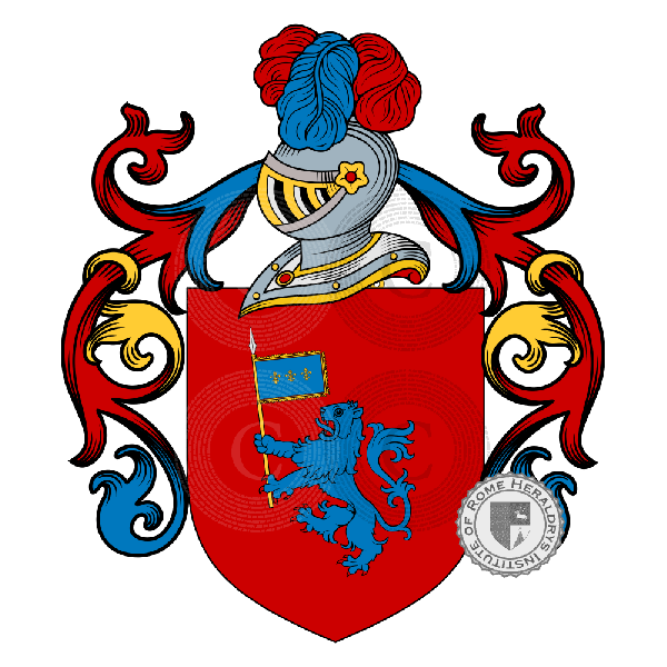 Coat of arms of family Coria