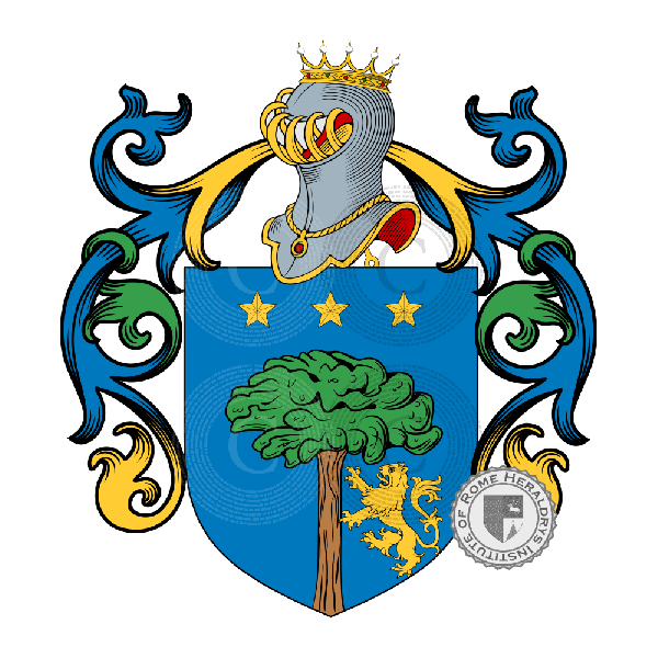 Coat of arms of family Bisazza