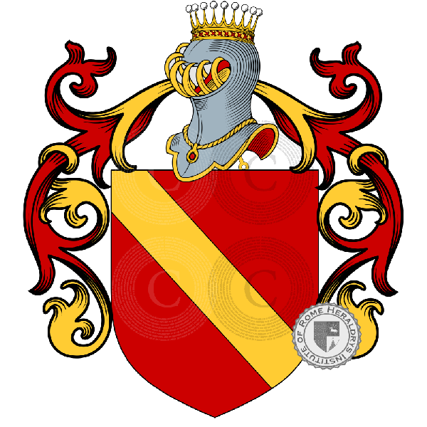 Escudo de la familia Catrani o Catrano