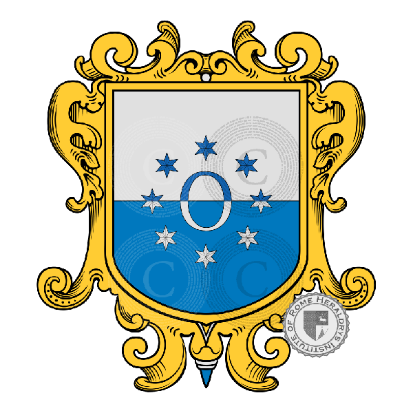 Escudo de la familia Ortelli