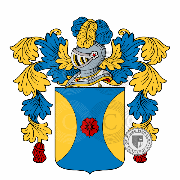 Coat of arms of family Blandini