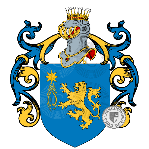 Coat of arms of family Primoli
