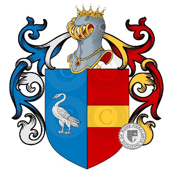 Coat of arms of family Guberto