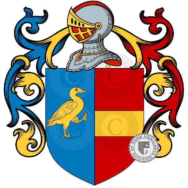 Coat of arms of family Gubbiotti