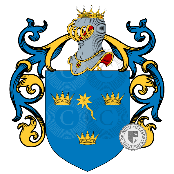 Coat of arms of family de Natale