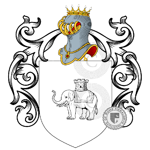Coat of arms of family Fantucci