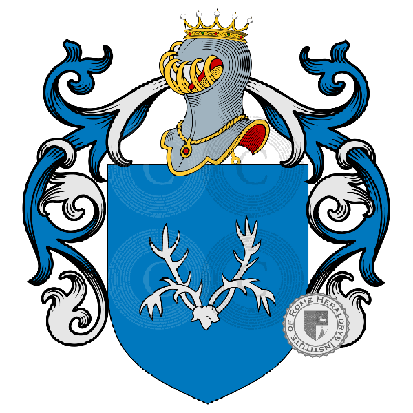 Escudo de la familia Ubaldini