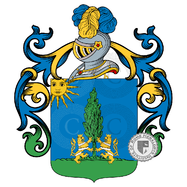 Wappen der Familie Zamparo