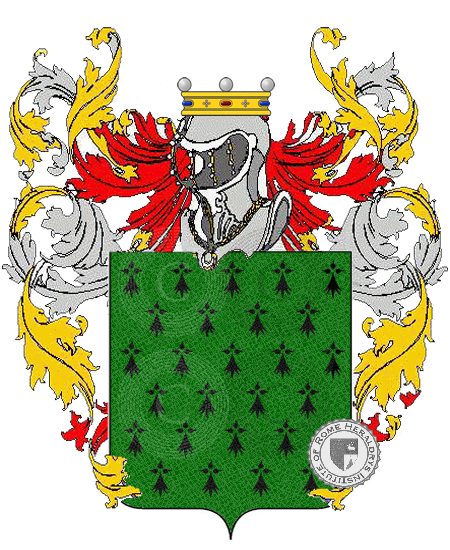 Coat of arms of family ramarro     