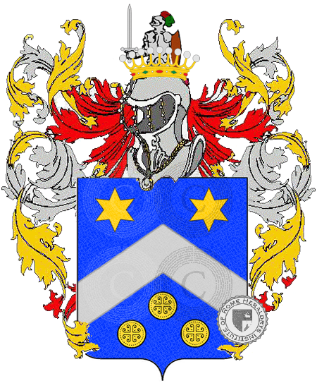 Coat of arms of family rubatti    