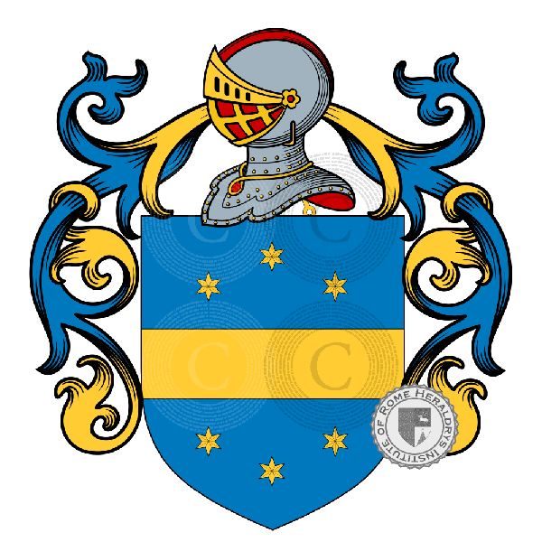 Wappen der Familie Saglia