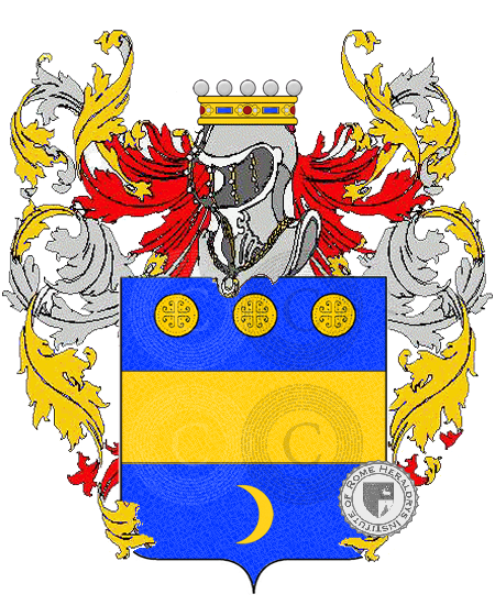 Coat of arms of family izard    